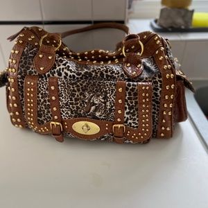 Cheetah Print Large Purse